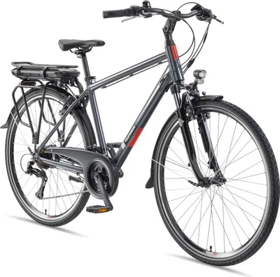 Produktbild von Telefunken Trekking E-Bike | Elektrofahrrad 28 Zoll | 21-Gang Kettenschaltung | Heckmotor 250W | 536,5Wh Akku | Pedelec