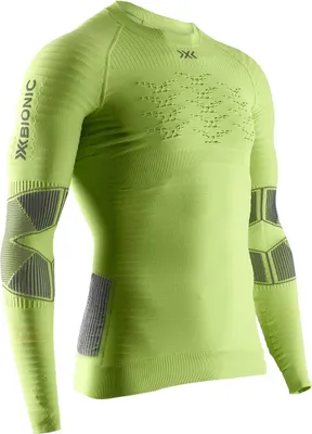Produktbild von X-BIONIC Effektor 4.0 langarm Laufshirt Herren effektor green/anthracite XL