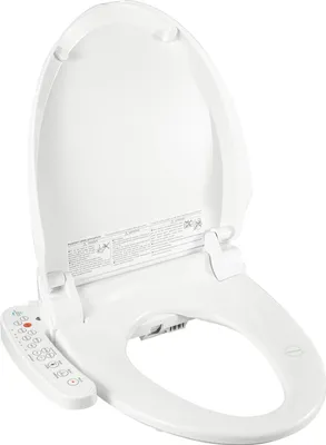Produktbild von Bidet-Toilettensitz - Elektrischer Smart-Toilettensitz - Automatische Geruchsneutralisation - Beheizter Sitz - Warmwasserdusche - Düse - Weiß