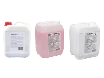 Obrázek produktu pro Sada 3x UV bublinková kapalina 5l žlutá + červená + modrá
