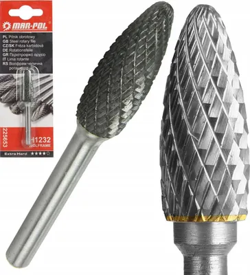 Obrázek produktu pro MAR-POL Fréza karbidová kůžel, stopka 6mm (H1232) M225653
