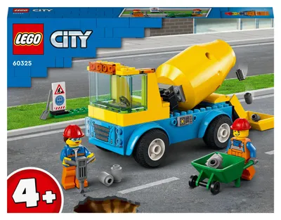 Immagine prodotto di LEGO 60325 LEGO City 60325 Betonmischer (4+)