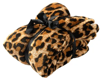 Produktbild von Textino Hoodie Female Cheetah 50x70 cm Braun