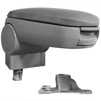 Armlehne Mittelarmlehne MAL Leder Bezug Grau für VW Passat 3B B5 + Variant – Produktansicht