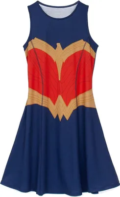 Produktbild von Wonder Woman - Kostýmové šaty pre ženy NS6347 (3XL) (Modrá)