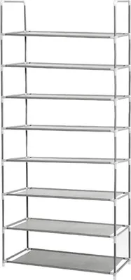 Immagine prodotto di Scaffale multiuso Confortime 136x56,5x26,5 cm, 8 ripiani Taglia unica