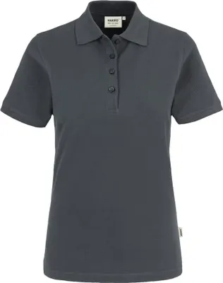 Produktbild von HAKRO Poloshirt Classic Damen #110  Gr. XL anthrazit