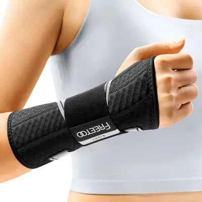 Obrázek produktu pro Podpěra zápěstí s bionickou dlahou karpálního tunelu pro RSI, zánět šlach a další problémy