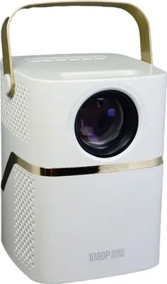 Produktbild von 720P-Projektor, tragbarer Filmprojektor, kompatibel mit Smartphone, TV-Stick, DVD-Player