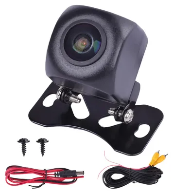 Zdjęcie produktu dla Kamera cofania AHD 1080P z szerokokątnym obiektywem 170°, funkcją noktowizji i wodoszczelnością IP69K