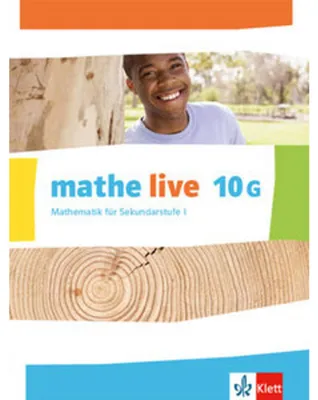 Obrázek produktu pro mathe live. Schülerbuch 10 (G-Kurs). Ausgabe N, W und S ab 2014