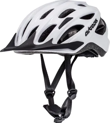 Produktbild von Airtracks Fahrradhelm Star K-60 Weiß, Größe S/M / 53cm-58cm / für Herren und Damen - EPS-Körper + IN MOULD