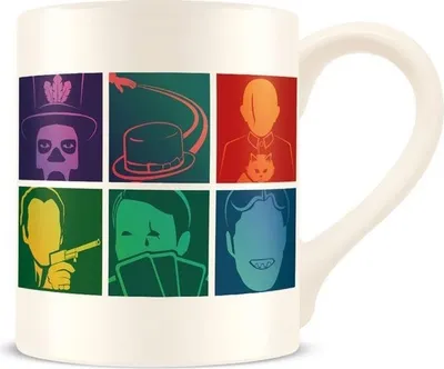 Immagine prodotto di James Bond - Tazza da caffè, icona del cattivo, porcellana fine PM7144 (taglia unica) (colorato)