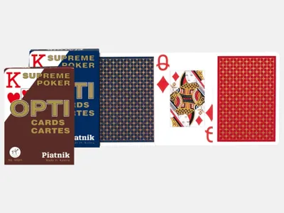 Productafbeelding van Piatnik speelkaarten, 1 pak, Opti poker