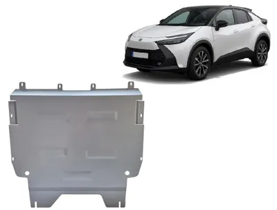Image de Protection anti-encastrement en aluminium pour moteur de la marque Toyota C-HR