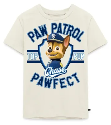 Produktbild von Spreadshirt Paw Patrol Chase Pawfect Kinder Premium T-Shirt, 122/128 (6 Jahre), Naturweiß