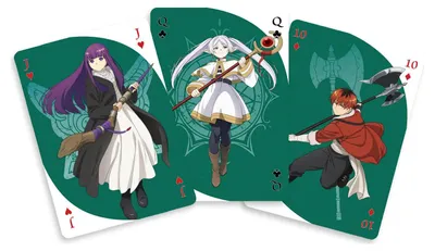 Immagine prodotto di Frieren: Oltre la fine del viaggio - Carte da gioco Crunchyroll