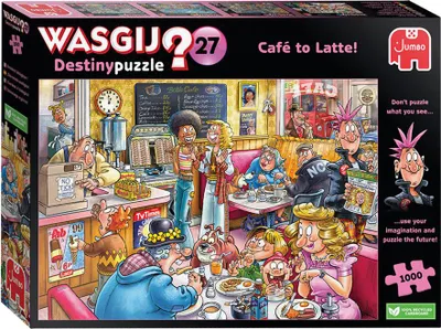 Image de Jumbo Wasgij Destiny 27 - Du café au café au lait  (1000 pièces)