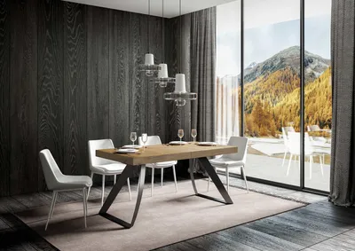 Immagine prodotto di ITAMOBY - Tavolo allungabile 200/460x90 cm Proxy quercia natura gambe antracite