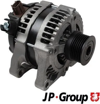 Produktbild von JP GROUP 1590102200 Lichtmaschine Generator LiMa 120A 14V für FORD Fiesta Mk5 Schrägheck (JH1, JD1, JH3, JD3) Focus II Schrägheck (DA, HCP, DP)
