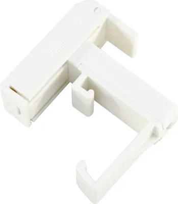 Produktbild von Gardinia Klemmträger für Aluminium-Jalousien weiß, Kunststoff, 2 Stück