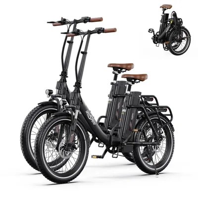 Produktbild von Onesport 20 Zoll Elektrofahrrad Pedelec,E-Klapprad 48V/17Ah,250W Motor,25km/h(2 Stück)