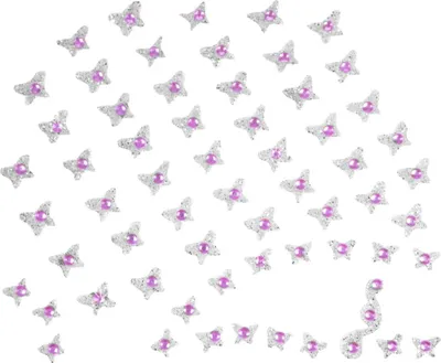 Produktbild von Glitzer Sticker für Gesicht und Haar | Lila - Selbstklebende Glitzersteine