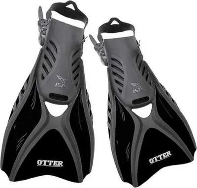 Immagine prodotto di Pinne da sub Dolphin Tech Otter, nero, taglia 35-40
