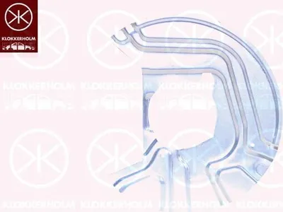 Produktbild von KLOKKERHOLM Spritzblech Bremsscheibe für BMW X3 (E83) Vorne Rechts 0093378 Ankerblech