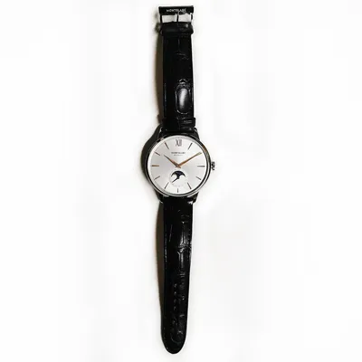 Produktbild von MONTBLANC Heritage Spirit Steel Collection Automatic Moonphase
