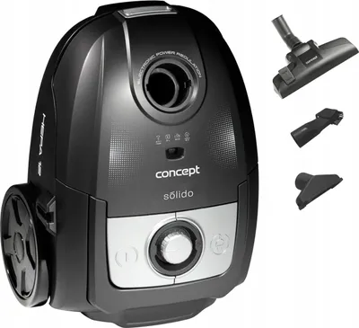 Obrázek produktu pro Vysavač Sáčkový 700W Solido Concept Vp8072 S Hepa Filtrem A Eko Tryskou