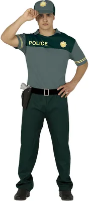 Immagine prodotto di Costume da poliziotto per uomo, taglia:L
