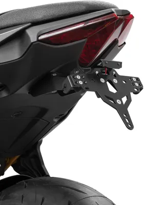 Image de Support de plaque d'immatriculation ZIEGER Pro compatible avec la Kawasaki Z650S (Suisse)