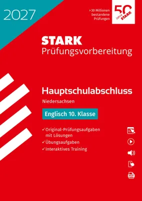 Produktbild von STARK Englisch - Hauptschulabschluss 2027 Niedersachsen - Prüfungsvorbereitung inkl. Lösungen
