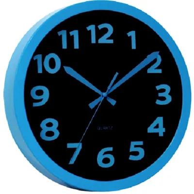 Produktbild von Technoline WT 7420 Wanduhr blau Kunststoff Durchmesser 25,5cm