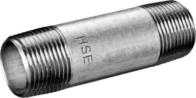 Produktbild von Hermann Schmidt Temperguss 530/23 Rohrdoppelnippel 43020300 DN 20, 3/4" x 300, verzinkt