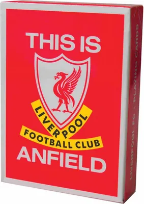Produktbild von Liverpool FC - Spielkarten "This Is Anfield" BS2471 (Einheitsgröße) (Rot)