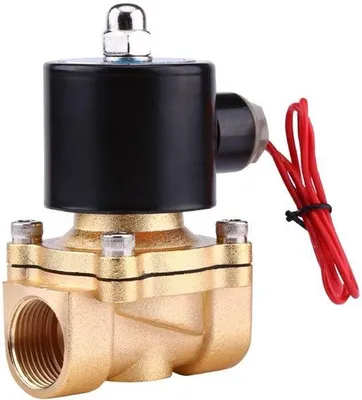Obrázok produktu pre - Elektromagnetický ventil - 3/4 palca - normálne zatvorený - zinková zliatina - pre vodu, vzduch, plyn - AC 220V