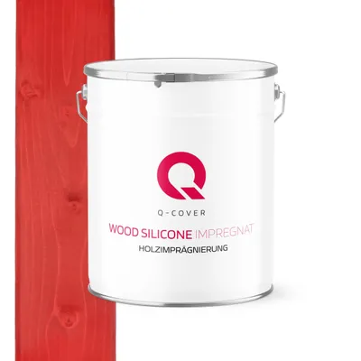 Produktbild von Holzimprägnierung | Rot 5 L  | 2 In 1 | Holzschutz |  Farbimprägnierung |  Imprägniermittel Holzschutz |mittel Imprägnierung Abperleffekt Alle Holzarten