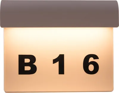 Produktbild von Heitronic LED HAUSNUMMERNLEUCHTE LINDA