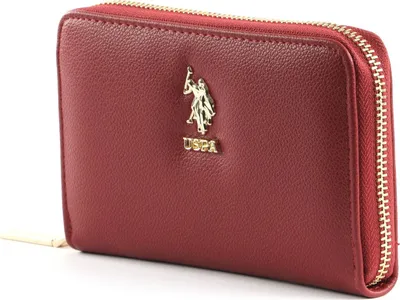 Immagine prodotto di U.S. POLO ASSN. portafoglio New Jones Zip Around Wallet Red rosso