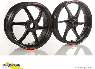 Produktbild von OZ Cattiva Felgen schwarz matt  Panigale 1199 H8
