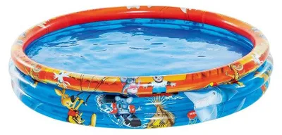 Produktbild von Planschbecken Down Under Kinder Pool aufblasbar Outdoor Kleinkind Baby Becken : Ø 140 x H26 cm