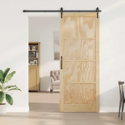 Produktbild von Möbel Interior Tür Natur 83 x 232 cm SperrholzHaustüren - Haustüren c8063