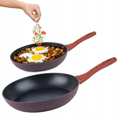 Produktbild von Topfann Pfannenset Induktion Antihaftbeschichtet 20/28 cm