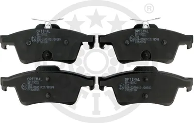 Produktbild von OPTIMAL Bremsbeläge Satz Hinten Bremsklötze passend für PEUGEOT 508 SW I (8E) BP-13022