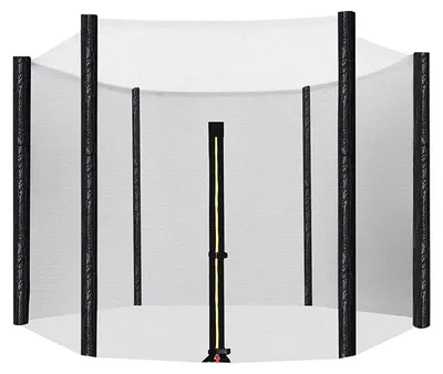 Obrázok produktu pre Sieť na trampolínu s zipsom a ochrannými popruhmi