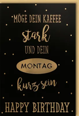 Produktbild von Geburtstag - Hipsta - Glückwunschkarte im Format 11,5 x 17 cm mit