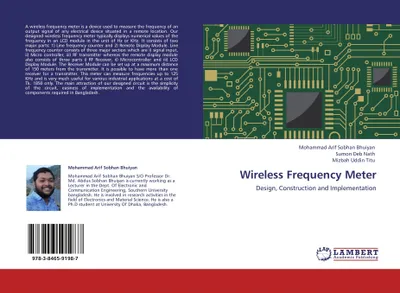 Produktbild von Drahtloses Frequenzmessgerät mit LCD-Anzeige, 150m Reichweite für Fernmessungen