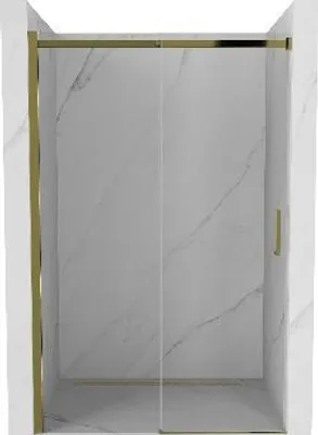 Immagine prodotto di Mexen Omega porta doccia scorrevole 100 cm, trasparente, dorato - 825-100-000-50-00